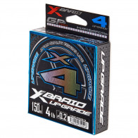 Леска плетеная YGK X-Braid Upgrade X4 BRAID White-Pink 150м