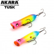 Воблер поппер Akara Tusk 80F, цвет A126