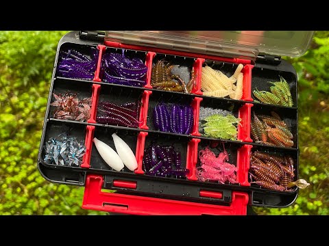 Мормо коробка | Все приманки и крючки внутри. Мормышинговая коробка