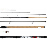Удилище фидерное Волжанка Optima Evo Pro 12ft 3.6 м, тест 90+гр,3+3 Секции, карбоновая,041-0115