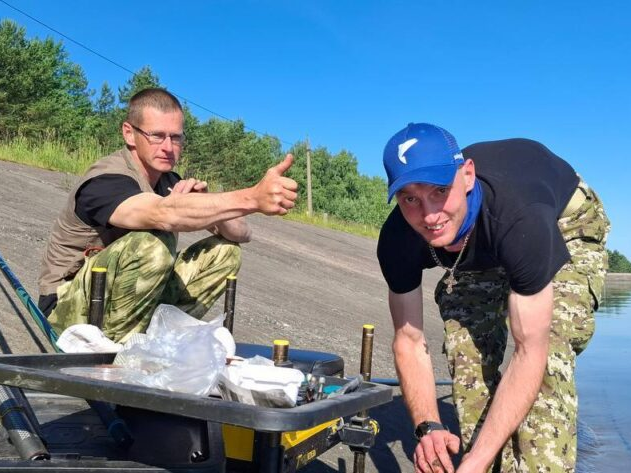 На рыболовном турнире в Вилейке победитель поймал леща весом более 1,5 килограмма