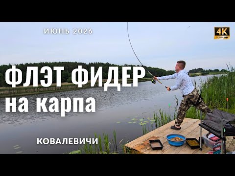 Коллега поймал КАРПА на мою снасть, пока я спал! Суровые Ковалевичи