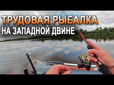 Западная Двина. Когда рыба НЕ КЛЮЕТ. Спасает ультралайт!